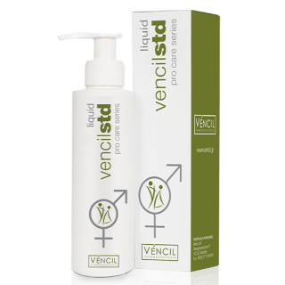 Vencil Std Liquid 200ml Υγρό Καθαρισμού Για Την Γεννητική Περιοχή