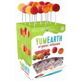 Yumearth Organic Pop Βιολογικά Γλειφιτζούρια Φρούτων Σε Διάφορες Γεύσεις 1τμχ