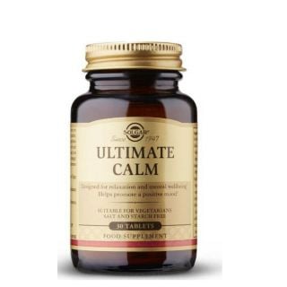 Solgar Ultimate Calm Συμπλήρωμα Διατροφής για Μείωση Άγχους 30ταμπλέτες