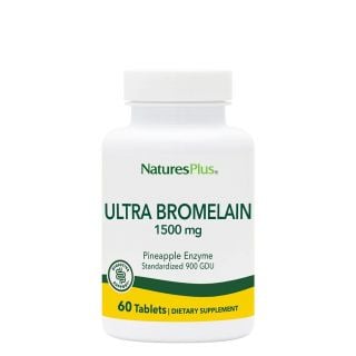 Nature's Plus Ultra Bromelain 1500mg Standardized 900GDU 60ταμπλέτες