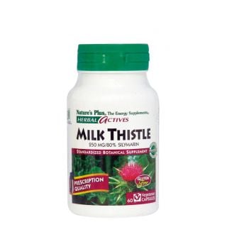 Nature's Plus Milk Thistle 250mg Γαϊδουράγκαθο Ισχυρό Αντιοξειδωτικό, Αντιφλεγμονώδες & Αποτοξινωτικό 60 φυτικές κάψουλες