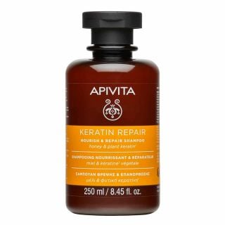 Apivita Keratin Repair Nourish & Repair Shampoo for Dry-Damaged Hair 250ml