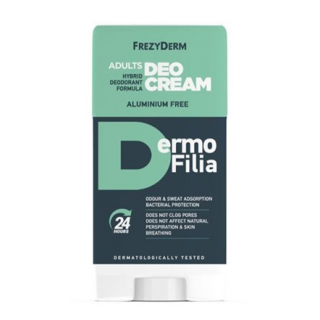 Frezyderm Dermofilia Adults Deo Cream Hybrid Deodorant Formula 40ml Αποσμητικό με Υβριδική Καινοτομία για Προσρόφηση Οσμών & Ιδρώτα