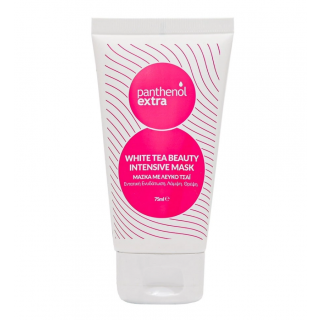 Panthenol Extra White Tea Beauty Intensive Mask 75ml Μάσκα Προσώπου Εντατικής Ενυδάτωσης, Λάμψης και Θρέψης με Λευκό Τσάι