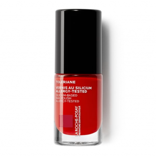 La Roche Posay Toleriane Silicium Nail Polish 22 Rouge Coquelicot Βερνίκι Νυχιών 6ml