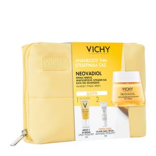 Vichy Promo Neovadiol Κρέμα Ημέρας Αναπλήρωσης Λιπιδίων & Κατά της Χαλάρωσης 50ml & Δώρο Neovadiol Meno 5 Bi-Serum Προσώπου 5ml & Δώρο Capital Soleil UV Age Daily Αντηλιακό Προσώπου Spf50 3ml