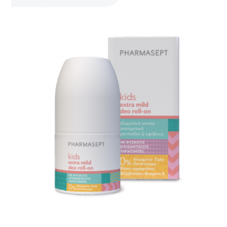 Pharmasept Extra Mild Kids Deo Roll-On 50ml Αποσμητικό για Παιδιά