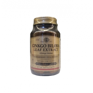 Solgar Ginkgo Biloba Leaf Extract 60 Caps