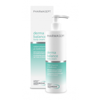 Pharmasept Balance Body Cream 250ml Ενυδατική Κρέμα Kαθημερινής Xρήσης για Ξηρές & Ευαίσθητες Επιδερμίδες