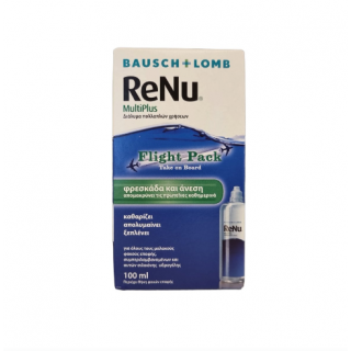 Bausch & Lomb Renu Multiplus Travel Size 100ml Υγρό Φακών Επαφής 