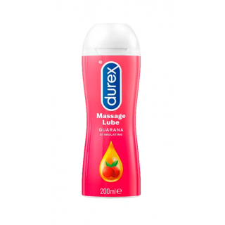 Durex Play Massage 2 in 1 Guarana Λιπαντικό 200ml