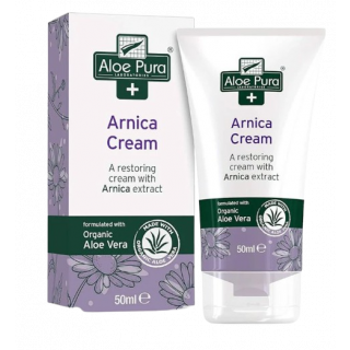 Optima Aloe Pura Arnica Cream 50ml Καταπραϋντική Κρέμα Σώματος