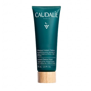 Caudalie Instant Detox Μάσκα Προσώπου για Αποτοξίνωση με Άργιλο 75ml