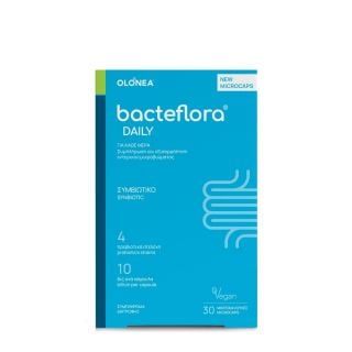 Olonea BacteFlora Daily Προβιοτικό & Πρεβιοτικό Συμπλήρωμα Διατροφής 30κάψουλες