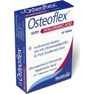 Health Aid Osteoflex with Hyaluronic Acid 30 Tabs Αρθρώσεις