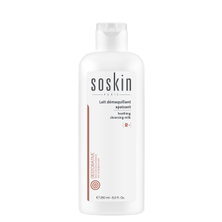 Soskin Soothing Cleansing Milk 250ml Καταπραϋντικό Γαλάκτωμα Καθαρισμού Προσώπου