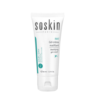 Soskin Mattifying Gel-Cream 40ml Ελαφριάς Υφής Ενυδατική Κρέμα Προσώπου για Ρύθμιση της Γυαλάδας