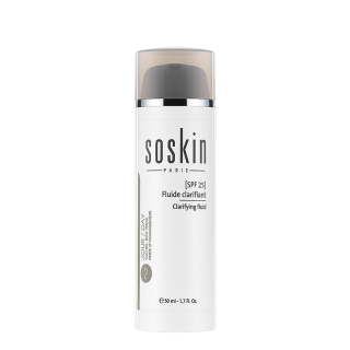 Soskin Clarifying Fluid SPF25 50ml Αντηλιακή Κρέμα Ημέρας κατά της Υπερμελάγχρωσης