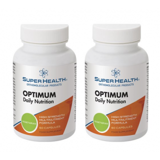 Super Health Optimum Daily Nutrition 2 x 60 Caps Ενέργεια και Ευεξία