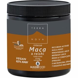 Terranova Maca & Reishi Super Shake Magnifood 224gr Ενέργεια - Τόνωση