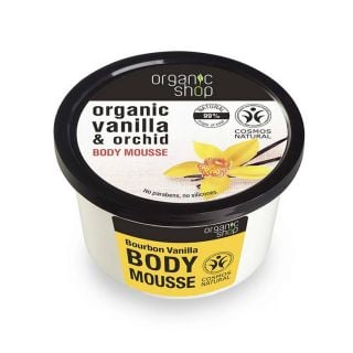 Natura Siberica Organic Shop Ενυδατική Μους Σώματος Βιολογική Βανίλια & Ορχιδέα 250ml