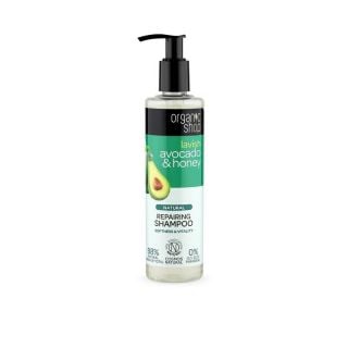 Natura Siberica Organic Shop Σαμπουάν Επανόρθωσης Οργανικό Αβοκάντο & Μέλι 280ml