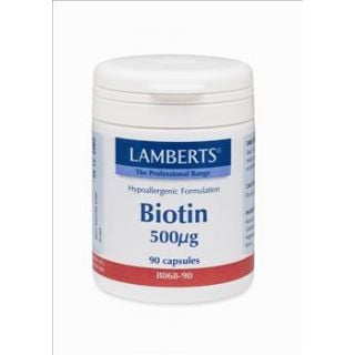 BestPharmacy.gr - Photo of Lamberts Biotin 500mcg 90 Caps