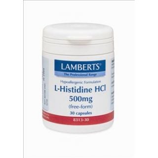 BestPharmacy.gr - Photo of Lamberts L Histidine 500mg 30 Caps