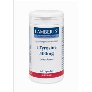 BestPharmacy.gr - Photo of Lamberts L Tyrosine 500mg 60 Caps