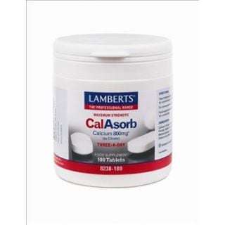 BestPharmacy.gr - Photo of Lamberts Calasorb Calcium 800mg 60 Tabs