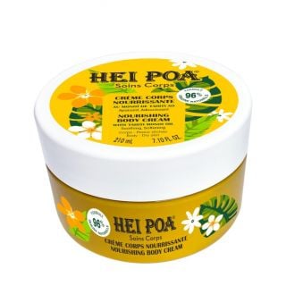 Hei Poa Nourishing Body Cream Tahiti Monoi Oil 210ml Θρεπτική Κρέμα Σώματος για Ξηρές Επιδερμίδες 