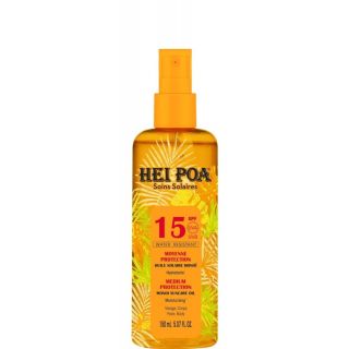 Hei Poa Monoi Suncare Oil SPF15 Tiare Spray 150ml Ξηρό Λάδι Αντηλιακής Προστασία για Πρόσωπο & Σώμα