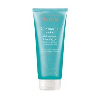 Avene Cleanance Cleansing Gel 200ml Τζελ Καθαρισμού για Λιπαρές Επιδερμίδες