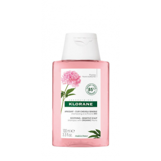 Klorane Pivoine Bio Σαμπουάν με Παιώνια για Ευαίθητο & Ερεθισμένο Τριχωτό 100ml