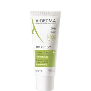 A-Derma Biology Ενυδατική Κρέμα με ελαφριά υφή 40ml