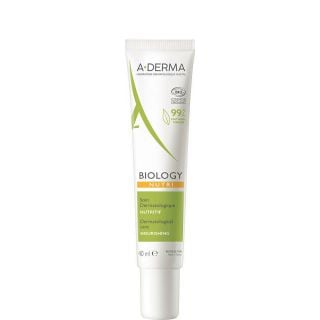 A-Derma Biology Nutri Δερματολογική Φροντίδα Εντατικής Θρέψης για το Ξηρό Δέρμα 40ml