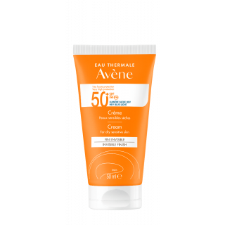 Avène Soins Solaire SPF50+ Αντηλιακή Κρέμα Προσώπου για Ξηρό & Πολύ Ξηρό Δέρμα 50ml