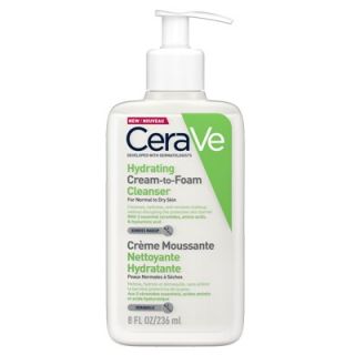 CeraVe Hydrating Cream to Foam Cleanser Αφρώδης Κρέμα Καθαρισμού για Κανονικό/Ξηρό Δέρμα 236ml