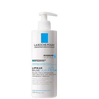 La Roche Posay Lipikar Baume Light AP+M 400ml Μαλακτικό Βάλσαμο με Τριπλή Δράση Ενάντια στο Κνησμό
