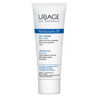 Uriage Keratosane 30 75ml Κρέμα για Ξηρές Περιοχές Σώματος