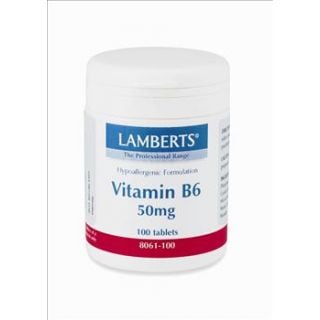 BestPharmacy.gr - Photo of Lamberts B 6 50mg 100 Tabs