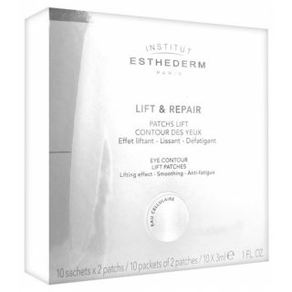 Institut Esthederm Lift & Repair Eye Contour Lift Patches 10x2 items Επιθέματα Ματιών Αναδόμησης κατά των Μαύρων Κύκλων