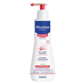 Mustela Soothing Cleansing Gel Καταπραϋντικό Αφροντούς για πολύ Ευαίσθητες Επιδερμίδες 300ml