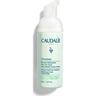 Caudalie Vinoclean Instant Foaming Cleanser 50ml Απαλός Αφρός Καθαρισμού Προσώπου