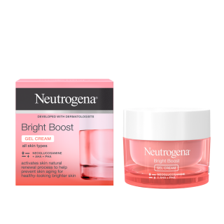 Neutrogena Bright Boost Κρέμα Gel Προσώπου Αντιγήρανσης & Λάμψης 50ml