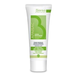 Biorga Apaisac Creme Matifiante Hydratante 40ml Ενυδατική Κρέμα για Λιπαρές Επιδερμίδες