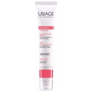 Uriage Tolederm Control Rich Soothing Care 40ml Ενυδατική & Καταπραϋντική Κρέμα για Ευαίσθητομ Δυσανεκτικό έως Αλλεργικό Δέρμα