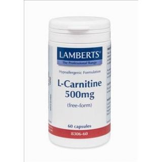 BestPharmacy.gr - Photo of Lamberts L Carnitine 500mg 60 Caps