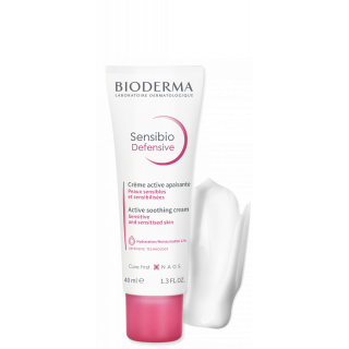 Bioderma Sensibio Defensive Light 40ml Καταπραυντική Κρέμα Προσώπου Ελαφριάς Υφής