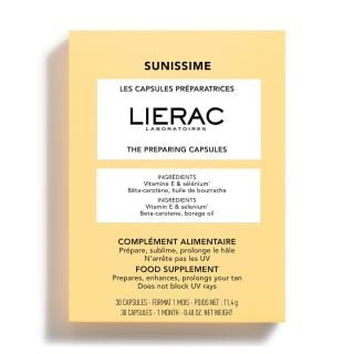 Lierac Sunissime Οι Κάψουλες Προετοιμασίας του Μαυρίσματος 30caps